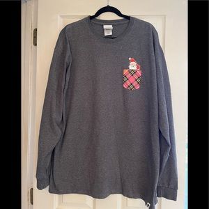Simply Southern Gray long sleeve shirt